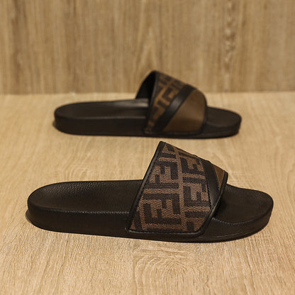 Men's Summer Breathable PU Slip-On Outdoor & Beach Shoes