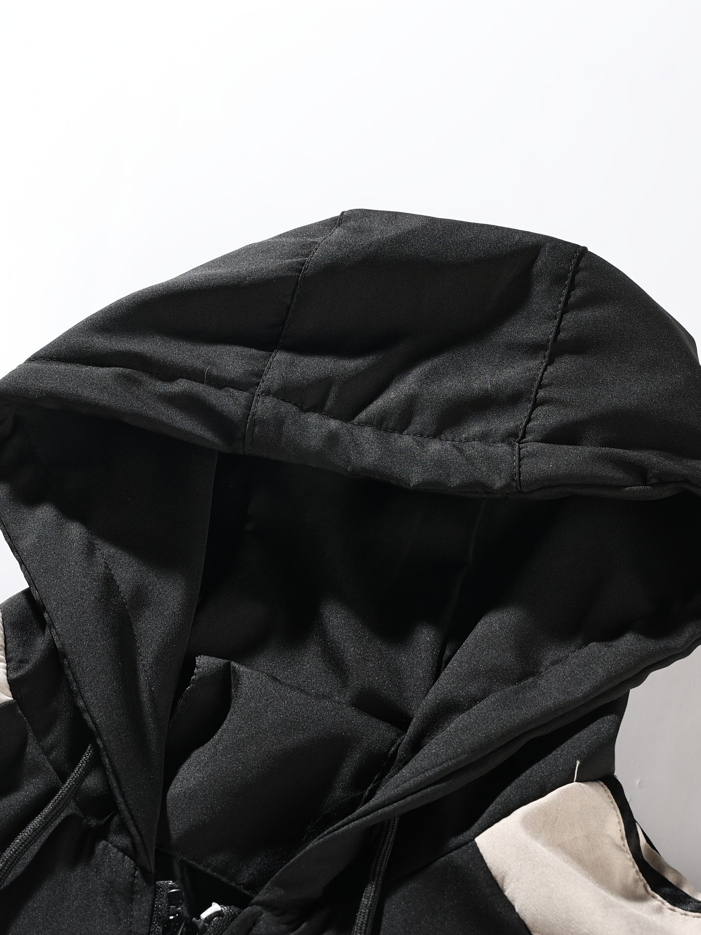 Men's Lightweight Hooded Jacket Casual Four Seasons Polyester