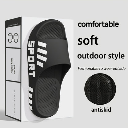 Men's Casual Sports Slippers Slip-On EVA Anti-Slip All-Season