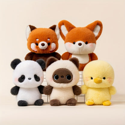 A Cute Collection of Plush Toys Including Bears, Rabbits, Pandas, Elephants, Pigs, And Sheep, Perfect for Events And Party Decorations, Charming Toys for Home Decor, Delightful Gifts for Independence Day, Birthdays, Mother'S