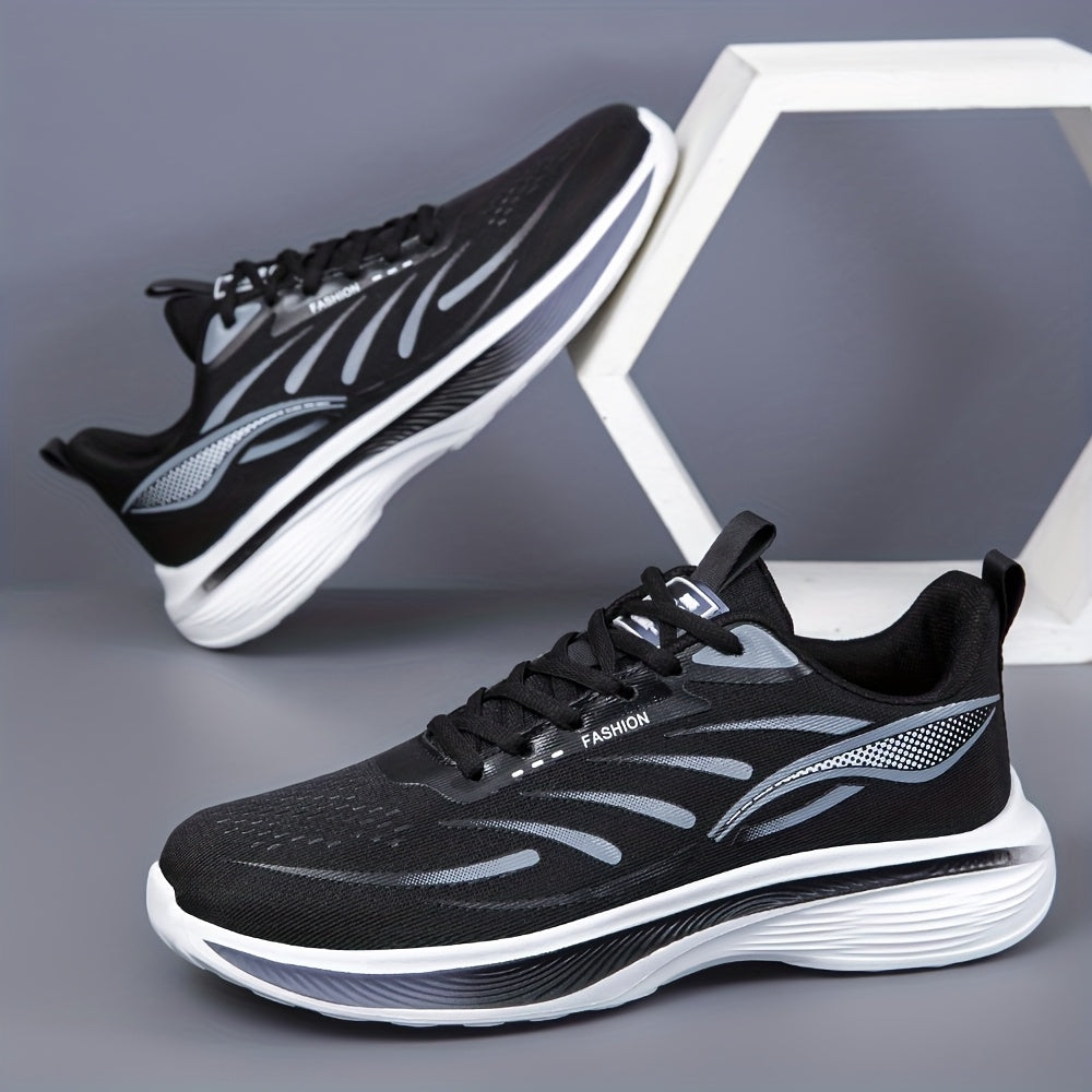 Mesh Men's Running Shoes, Women's Lightweight Breathable Soft Cushioned Outsole for Road and Trail Use, Multifunctional Non-Slip Shoes Suitable for Marathon, Off-Road Cycling, Gym Aerobics, Hiking, Mountaineering, and Daily W - ayq