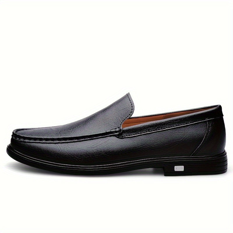 Men's Casual Slip-On Microfiber Loafers for Spring and Fall