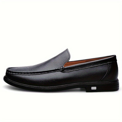 Men's Casual Slip-On Microfiber Loafers for Spring and Fall