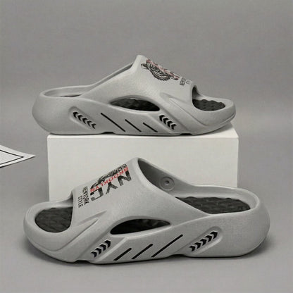 Men's EVA Casual Slip-On Slippers - Soft, Non-Slip, All-Season
