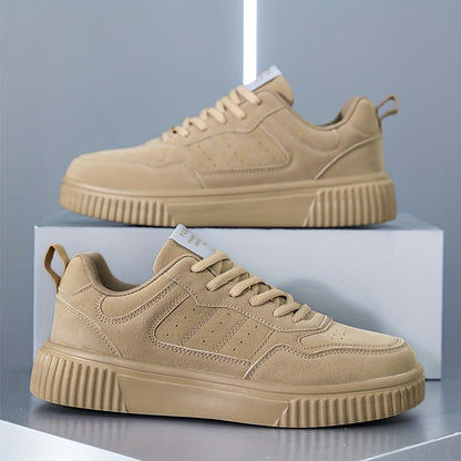 Men's Wide Size Heavy-Duty Sneakers - Upper & MD Sole, Low-Top Lace-Up Round Toe - -Terrain Casual/Outdoor/ Shoes - - for, Daily Wear (Wide Width Available) - Breathable Fabric - ayq