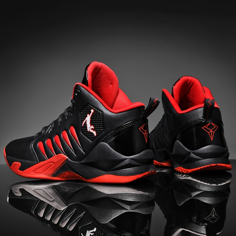 Breathable Men's Sports Basketball Shoes - Lightweight Non-Slip Sneakers for Running, Walking, and Training Couple Style Large Size Athletic Footwear Spring Summer Vacation Gift - ayq