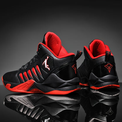 Breathable Men's Sports Basketball Shoes - Lightweight Non-Slip Sneakers for Running, Walking, and Training Couple Style Large Size Athletic Footwear Spring Summer Vacation Gift - ayq