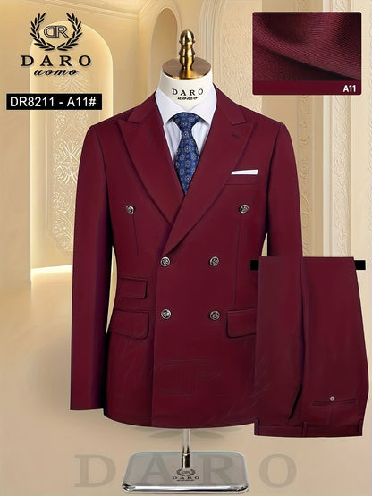 Men's Casual Polyester Business Suit with Pants