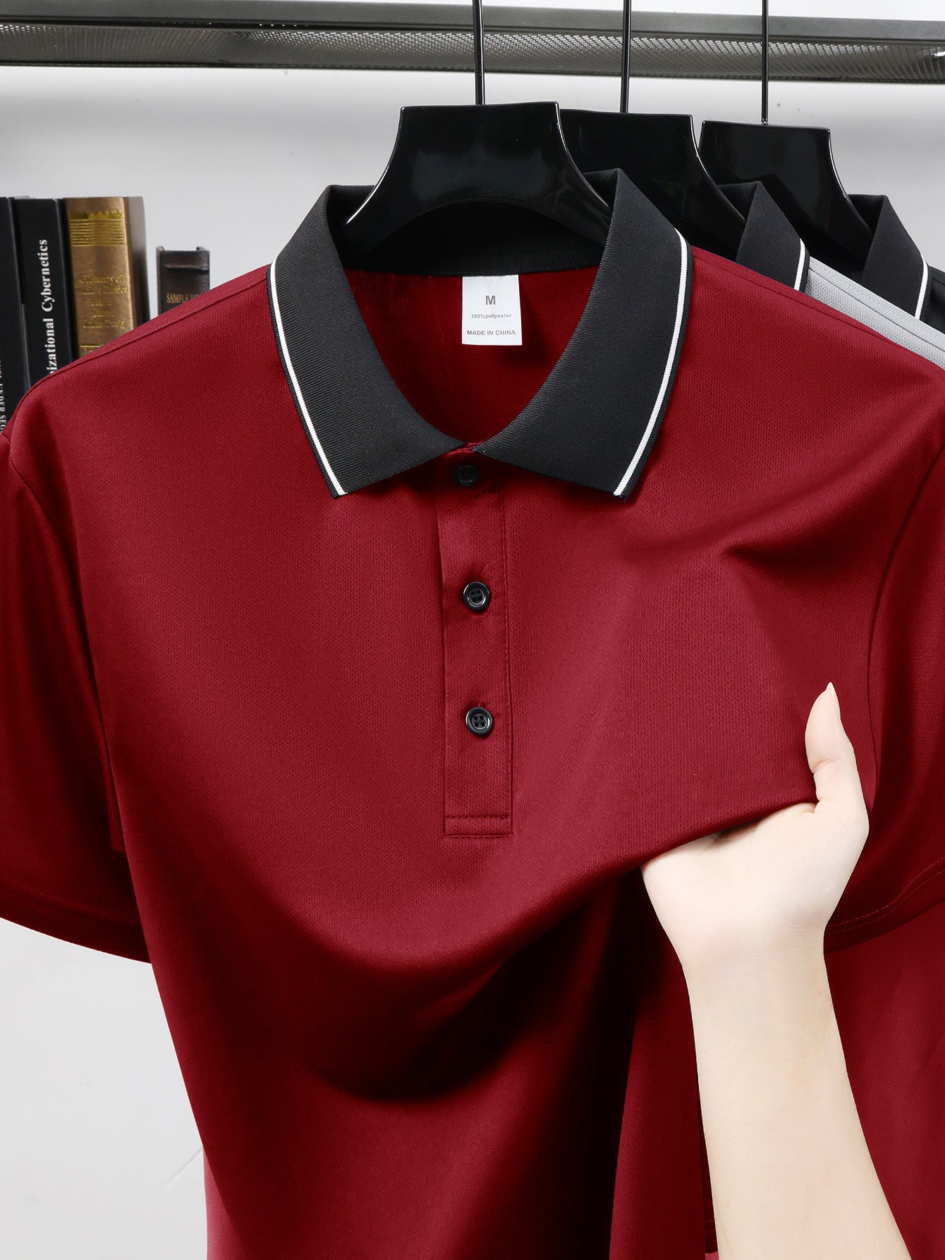 Quick-Dry Men's Short-Sleeve - Trendy Calvin Print - ayq