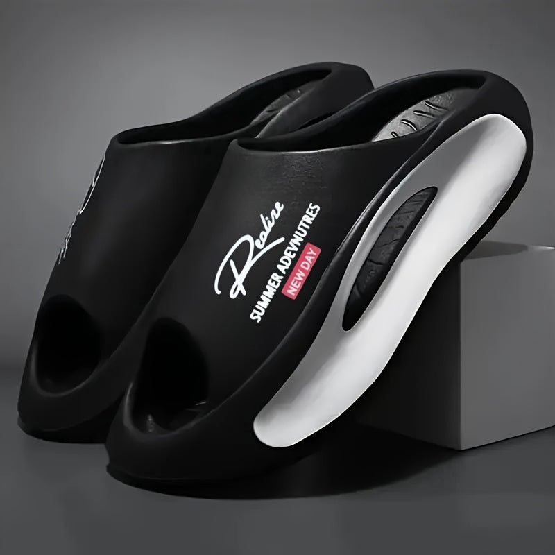 Men's EVA Indoor Slides with Arch Support - Non-Slip Casual Slippers