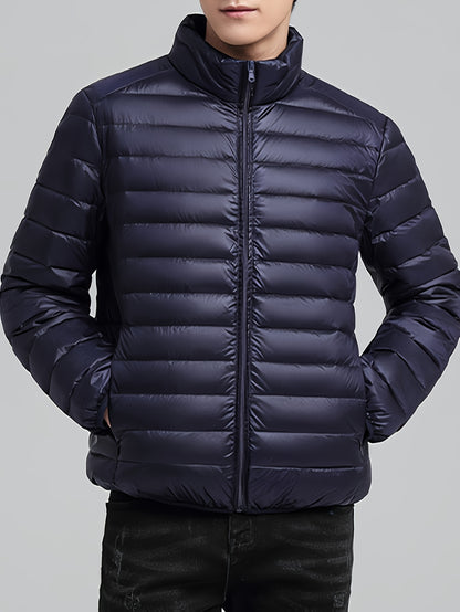 Men's Lightweight Jacket, Fashionable and Warm for Autumn and Winter, Perfect for Casual Outings