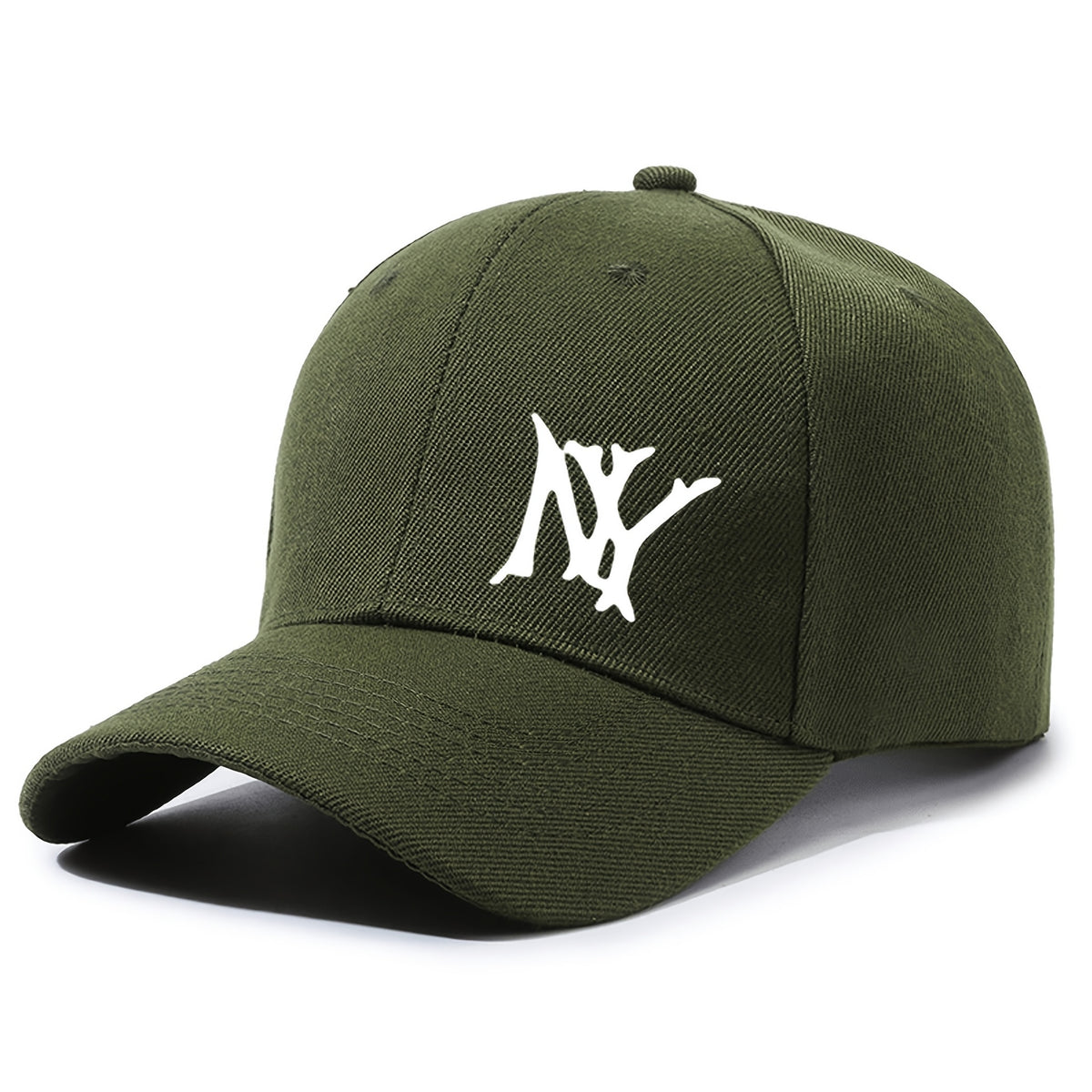 Unisex Adjustable Lightweight Polyester Baseball Cap with Buckle