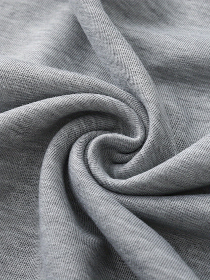 Men'S Golden Letter Print Hooded Sweatshirt - Happy New Year Lettering, Soft Knit Micro-Elastic Fabric, Loose Fit Casual Pullover Hoodie with Front Pocket, Streetwear Style, Unisex Apparel, Durable Material, Trendy Design, Ho