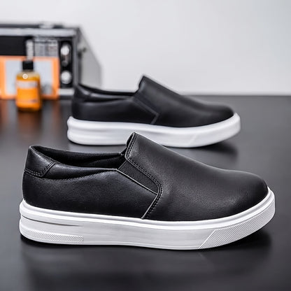 Plus Size Men's Athletic Shoes Thick Sole Mesh Upper Sneakers