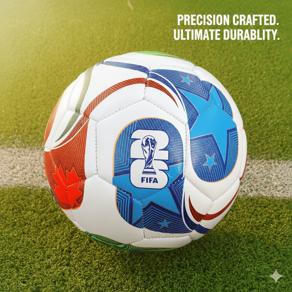 2026 FIFA World Cup Soccer Ball – Durable PU Outdoor Ball