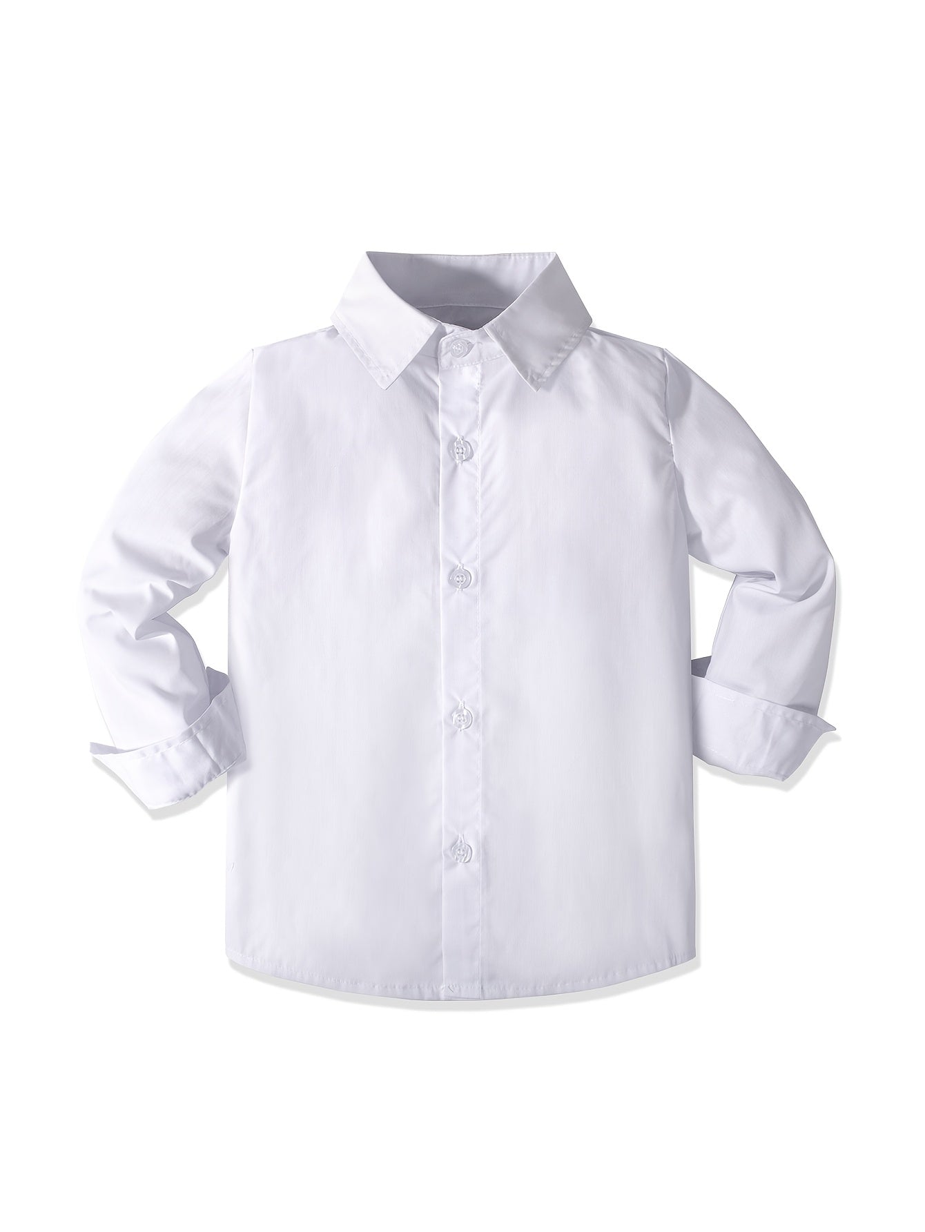 Boys' 4-Piece Preppy Suit Set with Vest and Bow Tie
