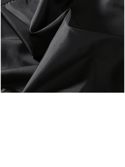 Men's Autumn and Winter Casual Fashion Faux Two-Piece Outerwear, Trendy Thickened Warm Comfortable Hooded Jacket