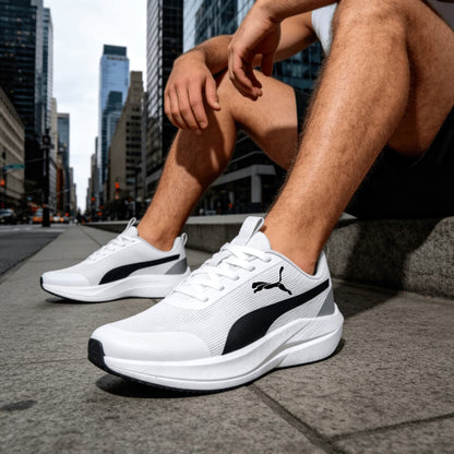 Unisex Lightweight Casual Sneakers with Soft Fabric Upper