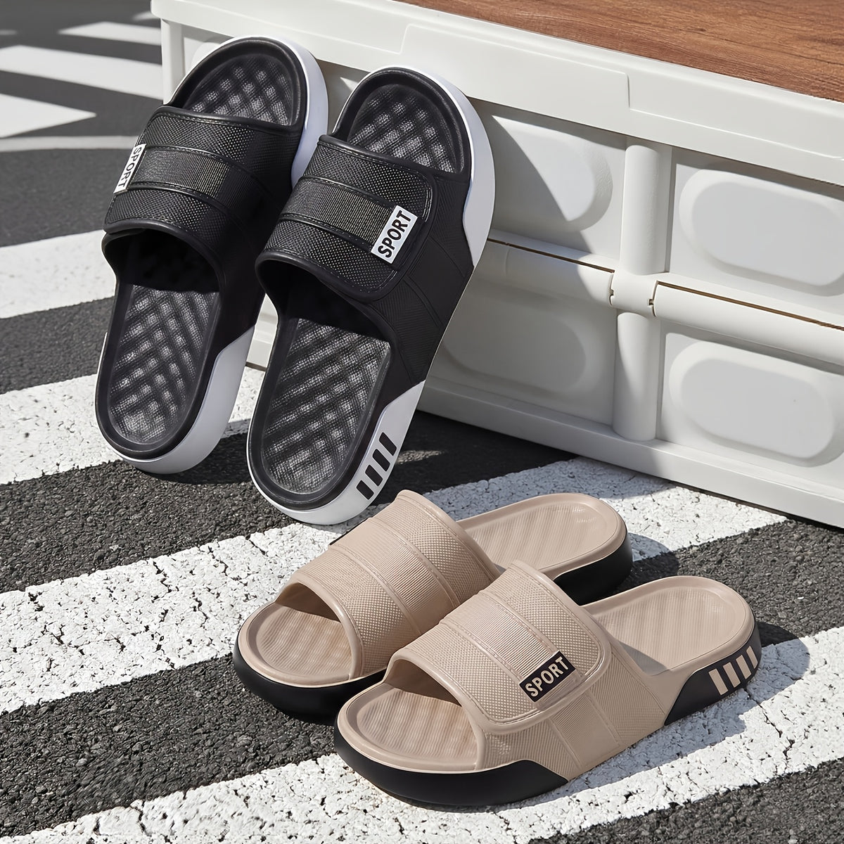 Unisex EVA Casual Slippers Non-Slip Soft Sole All-Season Comfort