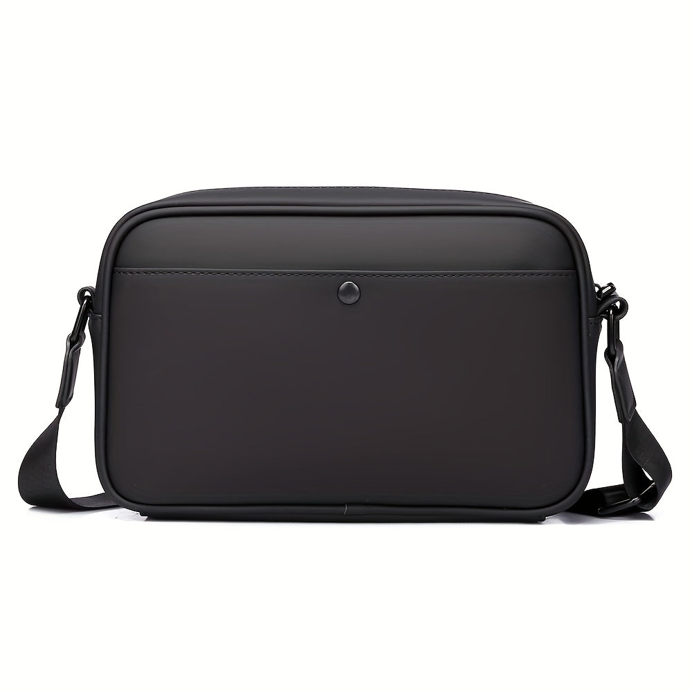Men's Crossbody Bag with Adjustable Strap - Sleek Minimalist Purse, Spacious Interior for Everyday Commute, Formal  Casual Outings - Durable Crossbody Backpack for Men