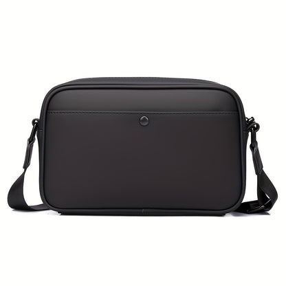 Men's Crossbody Bag with Adjustable Strap - Sleek Minimalist Purse, Spacious Interior for Everyday Commute, Formal  Casual Outings - Durable Crossbody Backpack for Men