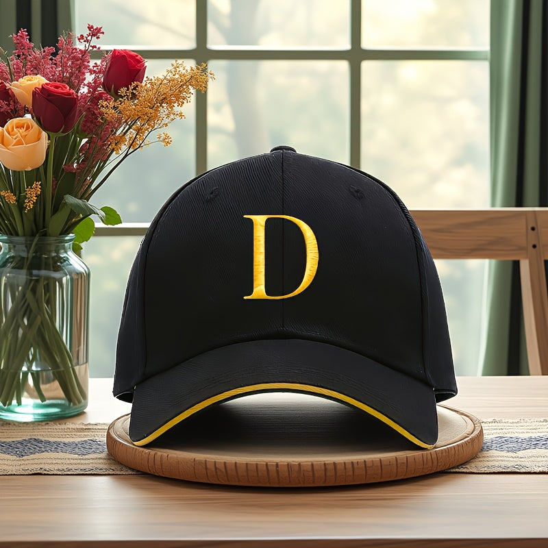 Unisex Adjustable Breathable Baseball Cap with Embroidery