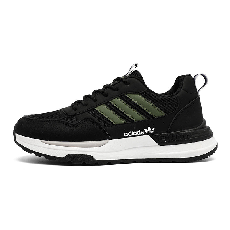 Men's Lightweight Breathable Mesh Running Shoes with Thick EVA Sole