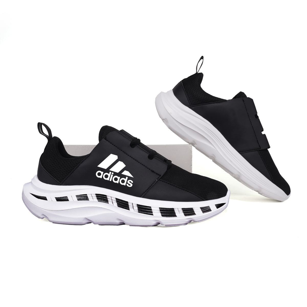 Lightweight Casual Sports Shoes with Cushioned Platform Sole