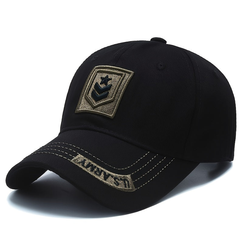 Men's Adjustable Camouflage Baseball Cap - Lightweight Outdoor Hat