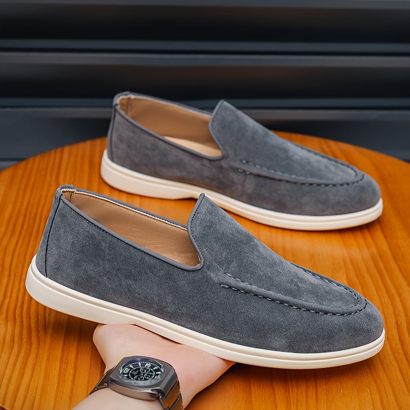 Men's Lightweight Casual Loafers with Comfortable Rubber Soles