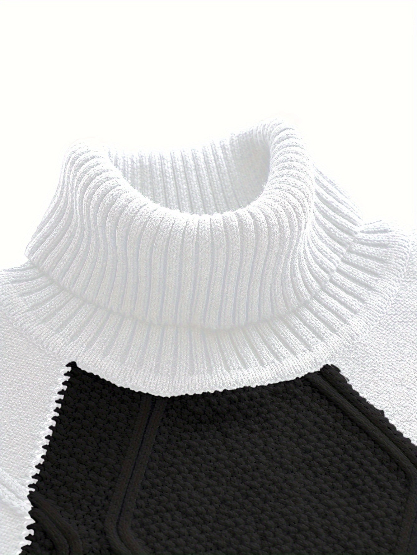 New Fashion Men'S Pullover with Color-Blocked Knitted Long Sleeves from Tie Mu Zhen OBM.