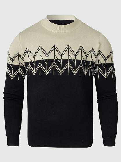 Men's Autumn/Winter Sweater, Men's Pullover Knit Sweater, Men's Winter Long Sleeve Sweater, Men's Winter Clothing, Men's Sweater, Christmas Sweater, Men's Christmas Sweater, Winter Men's Apparel, New Year's Apparel, Men's Aut