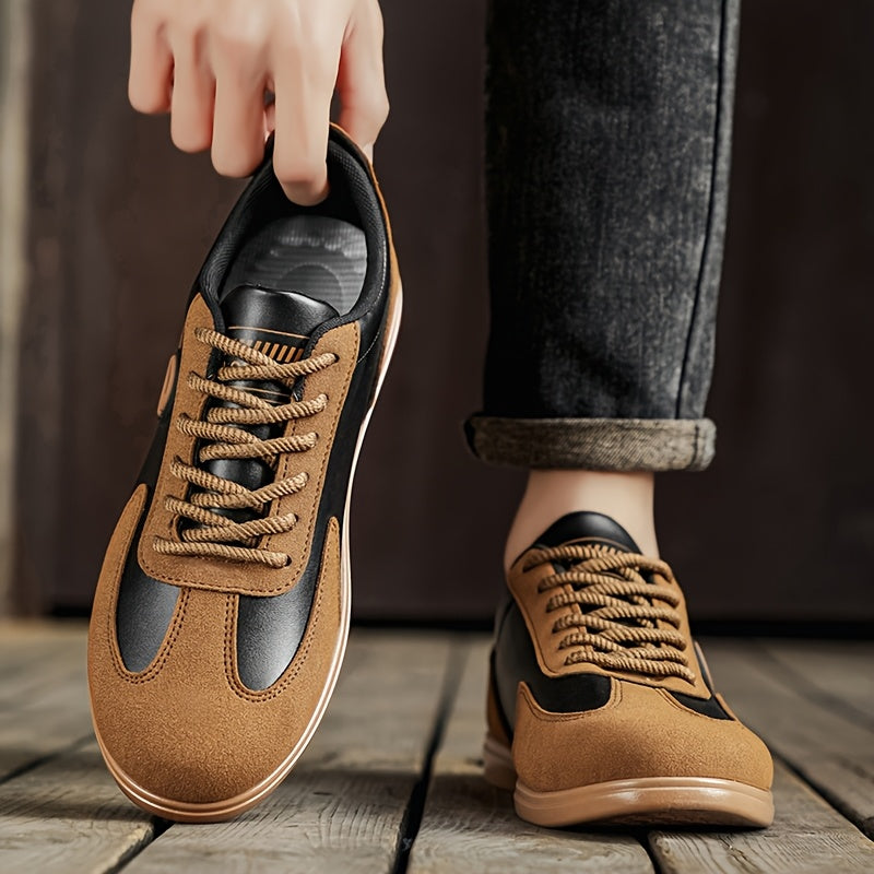 LOEIKAN Men'S Casual Shoes | Comfortable, Lightweight, Durable, All-Season Faux Sneakers with PVC Sole and Cloth Insole for Daily & Sports Use - ayq