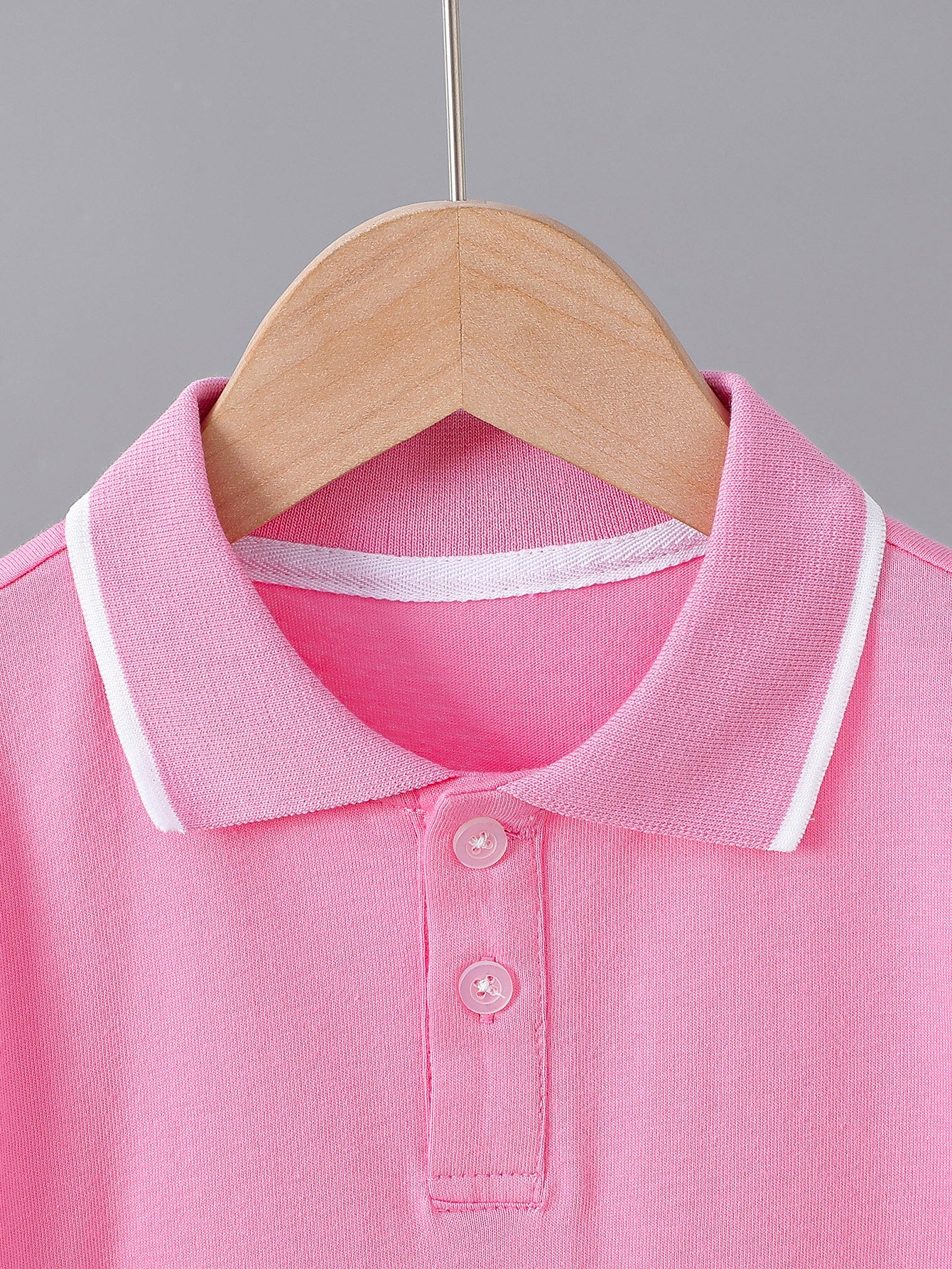Kids' Summer Polo Shirts with Bird Patterns, Cotton Blend