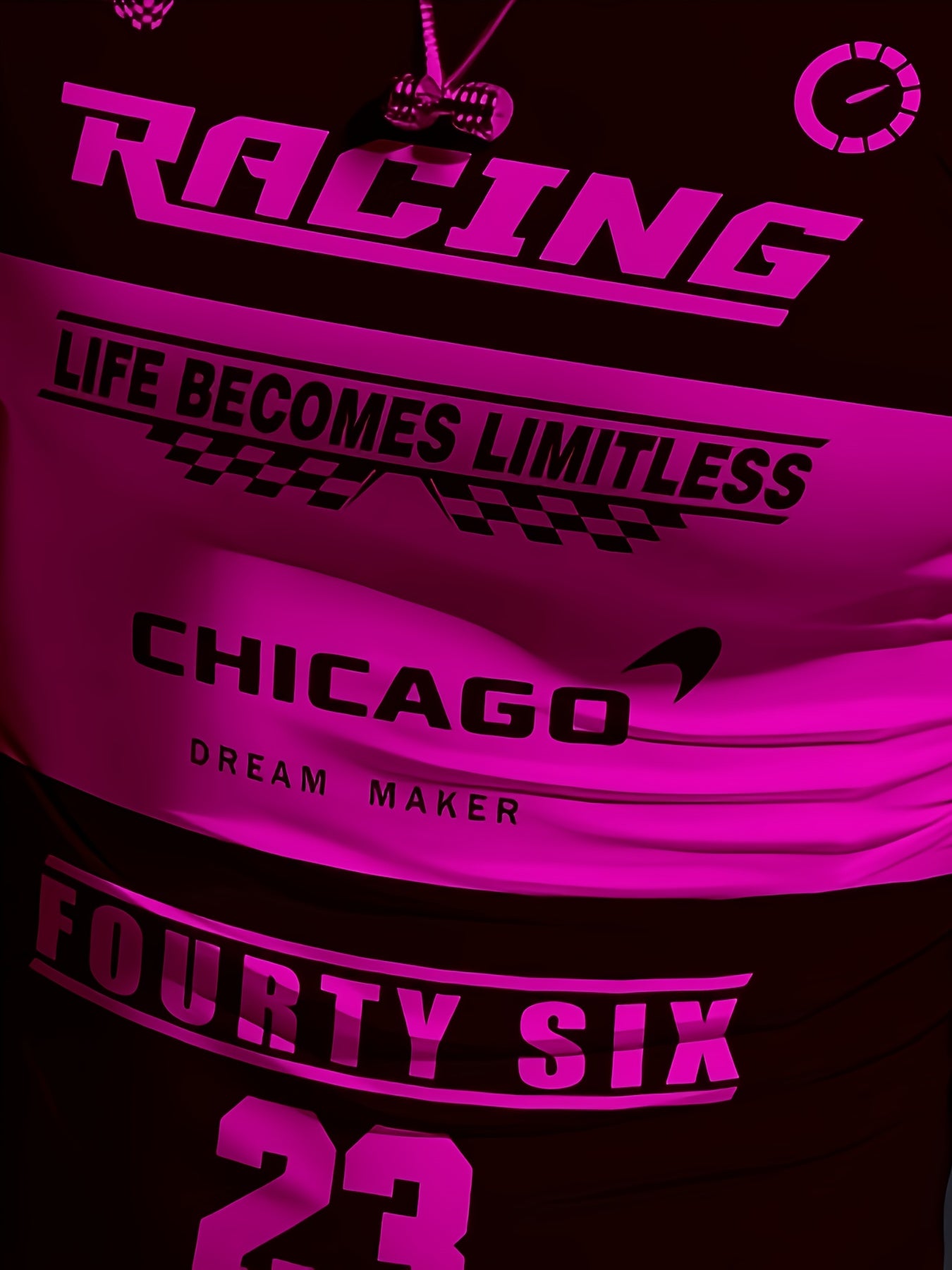 Men'S Racing Graphic T-Shirt - Bold Neon Green  Black Racing Car Design, Lightweight Breathable Fabric for Motorsport Events, Casual Streetwear - Chicago Dream Maker Inspired Casual Attire, Racing Jersey, Event Apparel, Spor
