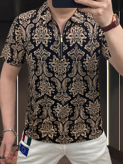 Men's Short Sleeve Shirt, Short Sleeve T-Shirt, Men's Summer Top, Men's Clothing - ayq