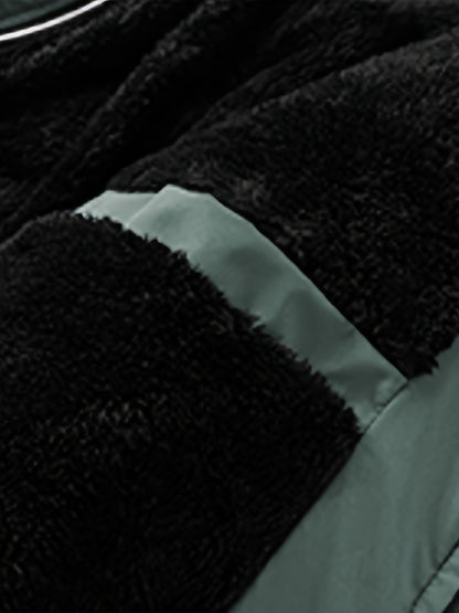 Men'S Lightweight Quilted Jacket - Solid Color Stand Collar Winter Coat with Pockets, Casual Regular Fit for Cold Weather, Versatile Outerwear, Durable Outerwear