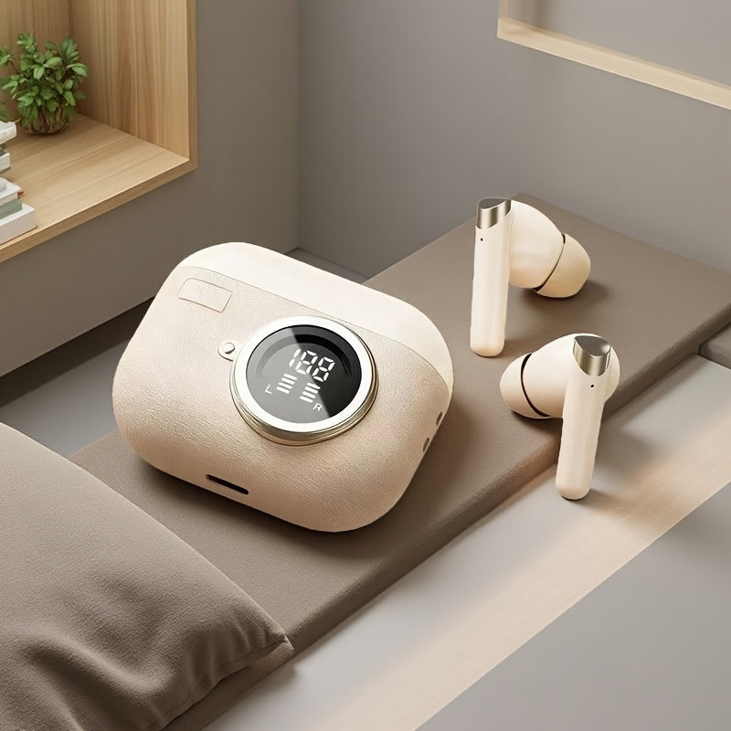 Bluetours Wireless Touch Control Earbuds with Vintage Style
