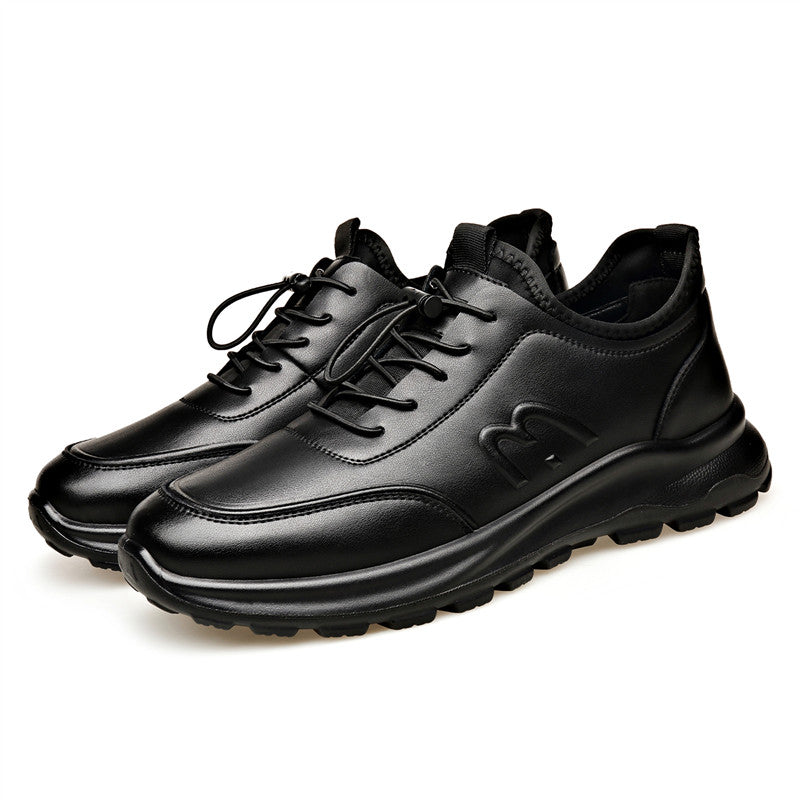 Casual Low-Top Dad Sneakers with Durable PU Sole