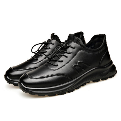 Casual Low-Top Dad Sneakers with Durable PU Sole