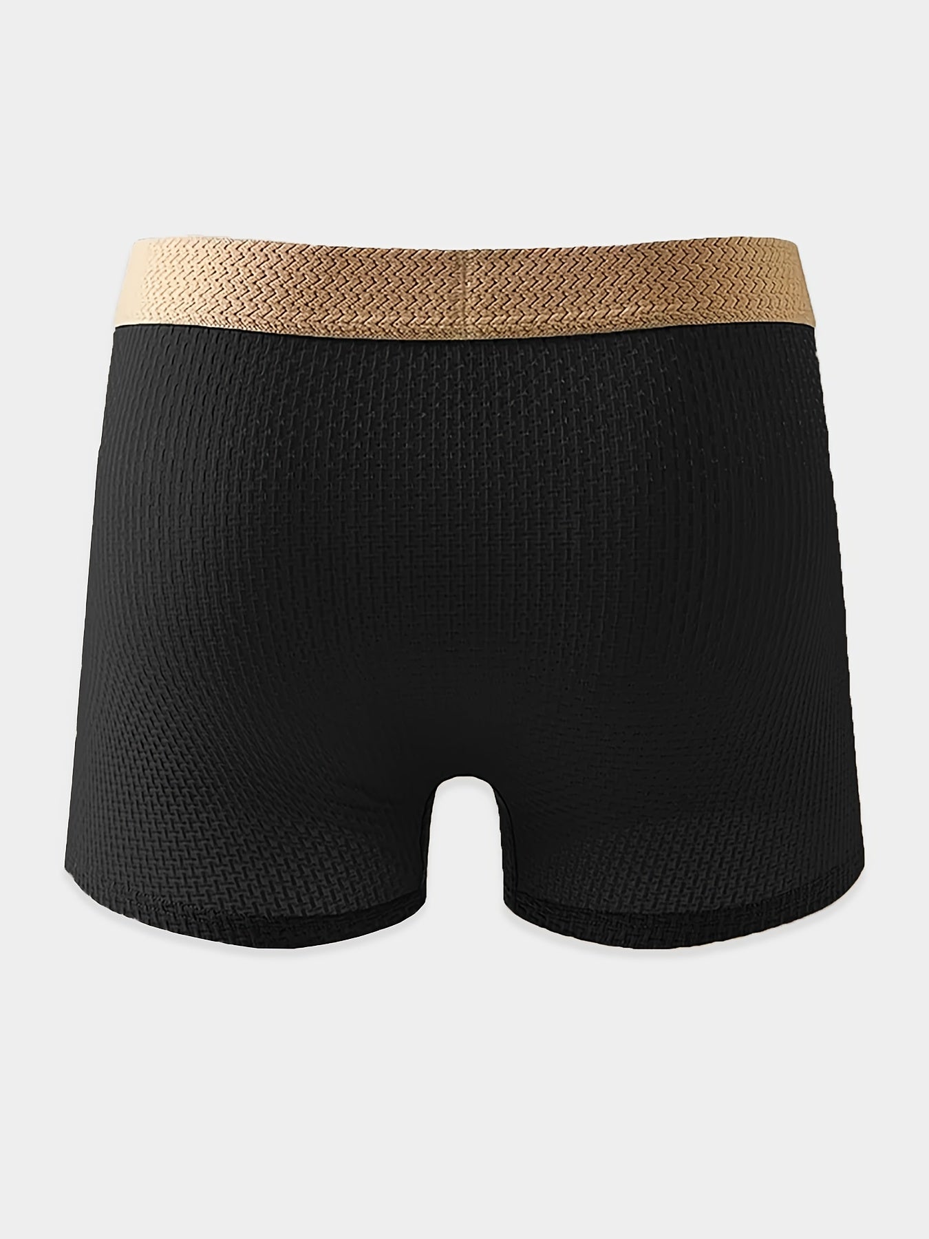 Men's 4-Pack Medium Stretch Polyester Boxer Briefs