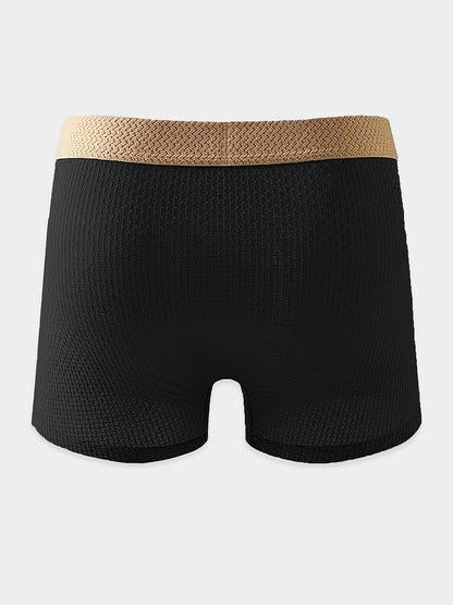 Men's 4-Pack Medium Stretch Polyester Boxer Briefs
