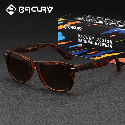 BACURY Polarized TAC Lens PC Frame Casual Unisex Sunglasses