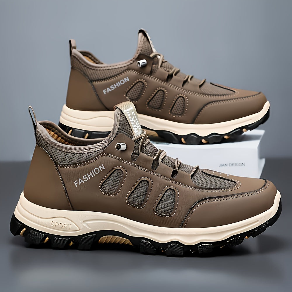 Men'S Spring/Fall Running Shoes, Casual Sports Lightweight Sneakers, Breathable Comfortable Casual Soft Sole Athletic Shoes