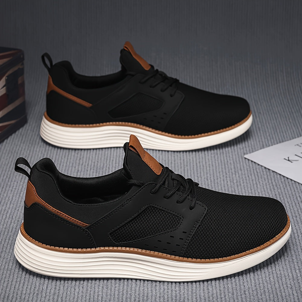 Men's Casual Lightweight Mesh Sneakers Breathable Business Shoes