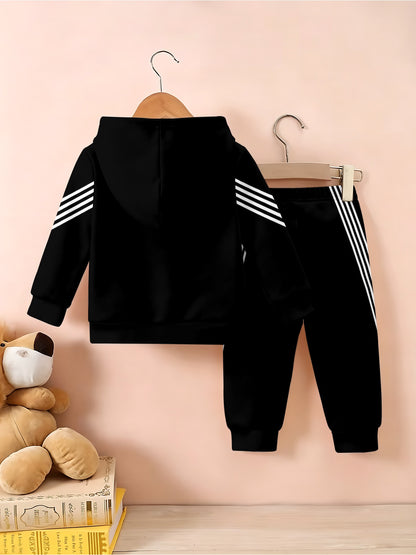 Boys' Toddler Hoodie & Pants Set Lightweight Spring Fall
