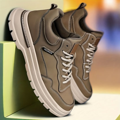 Plus Size Men’s British Style Ankle Boots Casual Hiking Shoes