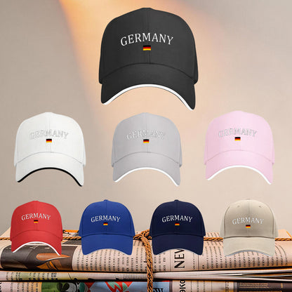 Adjustable German Flag Baseball Cap Lightweight Casual Hat