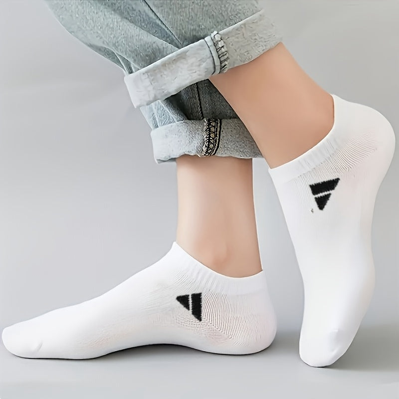 Unisex Invisible Sports Socks 3 or 6 Pairs Moisture-Wicking