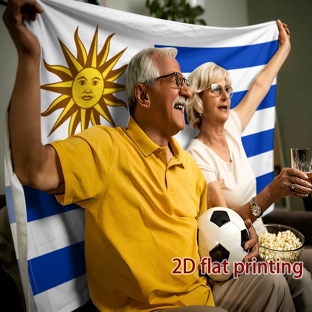Uruguay Flag Polyester Fan Support Flag for Sports Events
